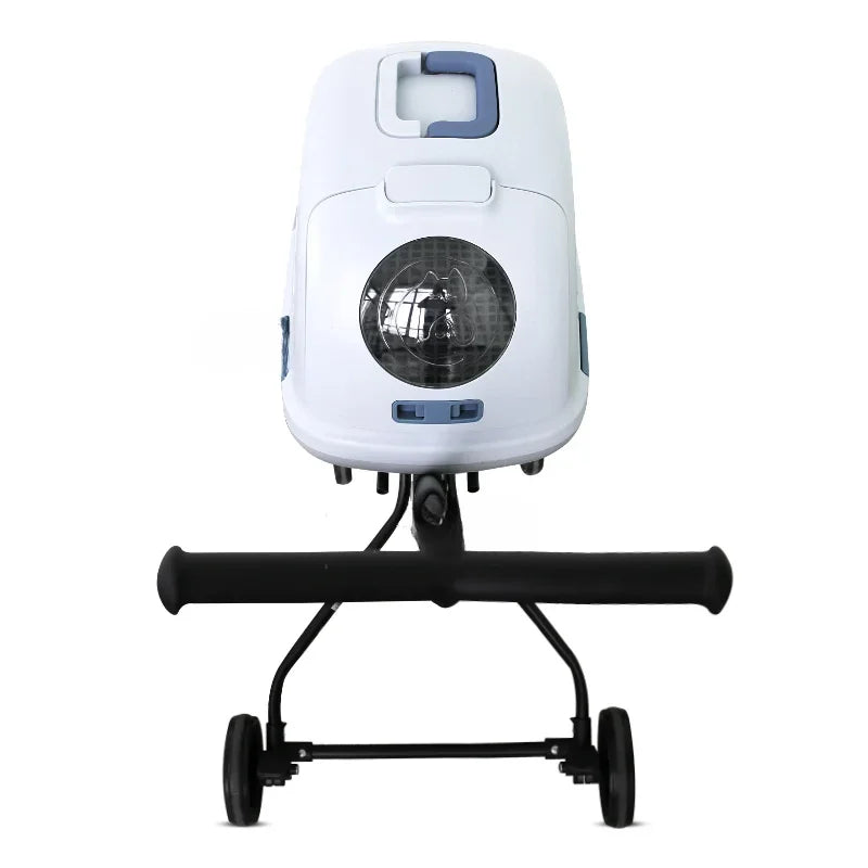 Nordic Lightweight Space Capsule Pet Stroller for Cats Dogs Cart Portable and Detachable Pet Trolley Carrier Outdoor Travel Cart