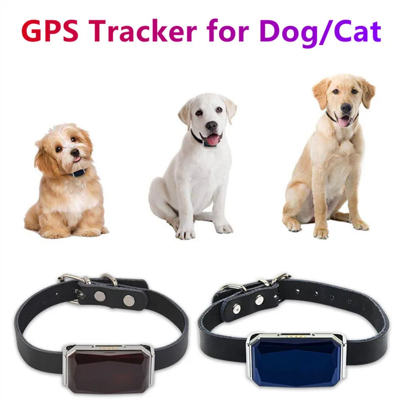 Dog GPS Tracker G12 Waterproof IP67 Geo-fence 200mA Battery Standby Mini GPS Locator For Dog GPS For Cat Collar Monitor FREE APP