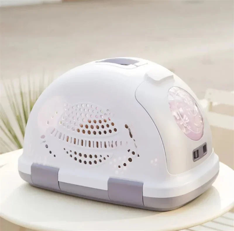 Nordic Lightweight Space Capsule Pet Stroller for Cats Dogs Cart Portable and Detachable Pet Trolley Carrier Outdoor Travel Cart