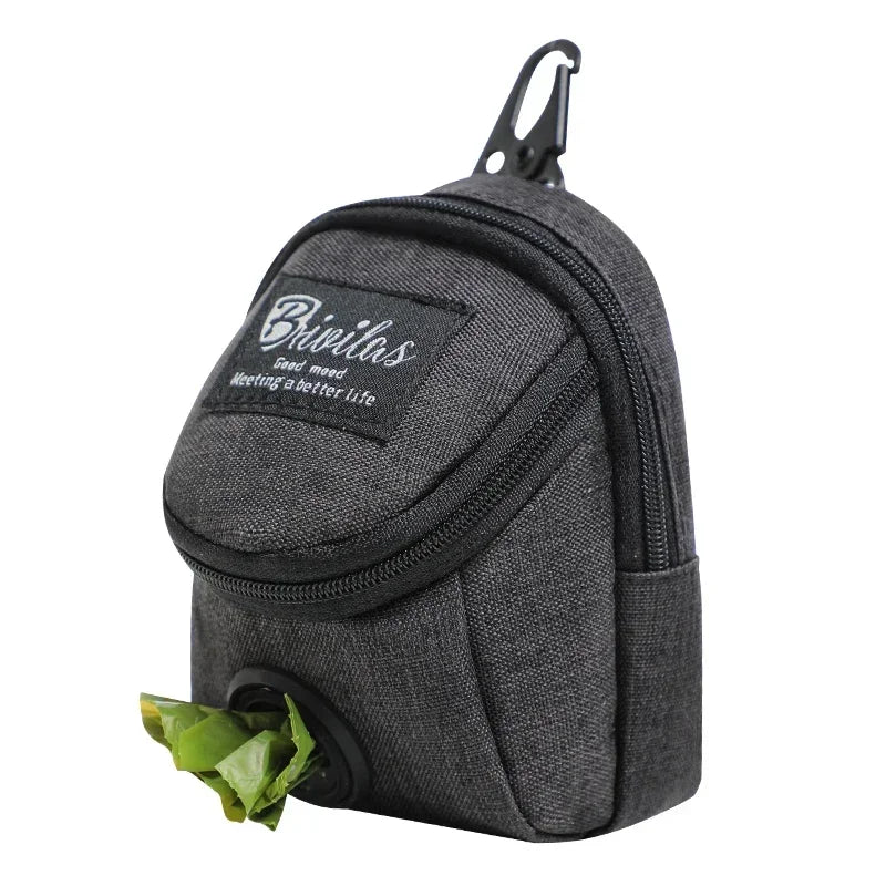 Multifunctional Portable Pet Treat Pouch Poop Dispenser Dog Training Bag Durable Outdoor Pet Accessories for Dogs and Cats
