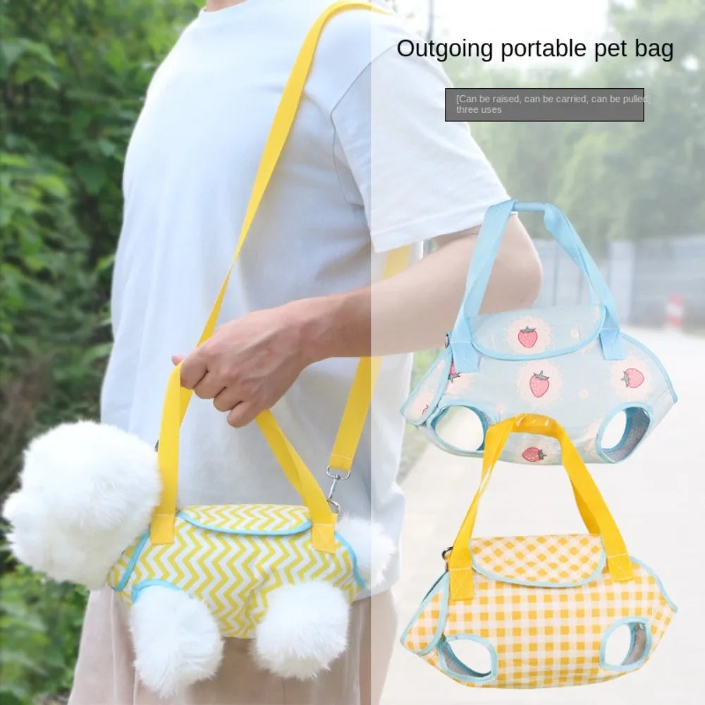 Durable Breathable Pet Carrier Multifunction Anti-Scratching Cat Dog Backpack Shockproof Pet Bag Small Dog Cats