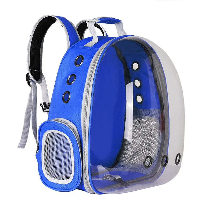 Portable Travel Carrier Backpack Transparent Pet Bag for Cats Dogs Supplies Outgoing Walking Breathable Bag for Pet Products