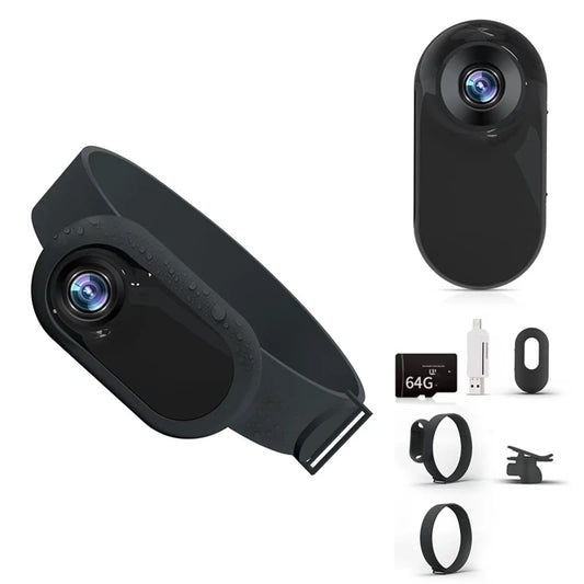 Hot-HD 1080P Dog Tracker Collar No Wifi Needed Cat Camera Collar Camera With Video Records Cat Dog Gift