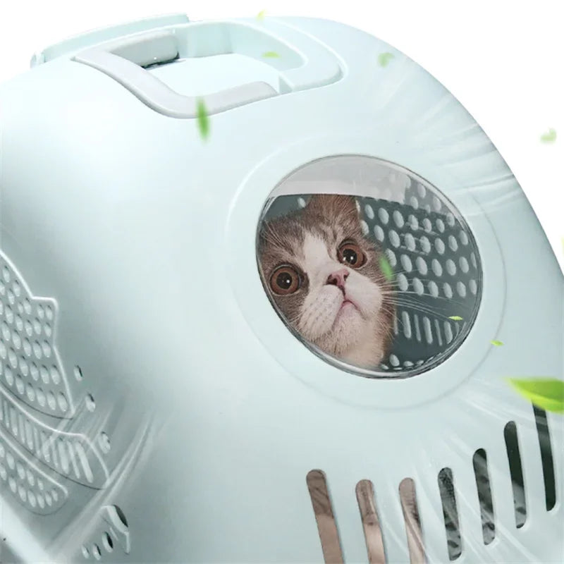 Nordic Lightweight Space Capsule Pet Stroller for Cats Dogs Cart Portable and Detachable Pet Trolley Carrier Outdoor Travel Cart