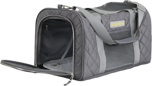Dog Carrier Airline Approved. Soft-Sided Cat Carrier, Pet Carrier. Everyday Use, Car, Plane Travel. Collapsible, Rigid Frame for Easy Storage.
