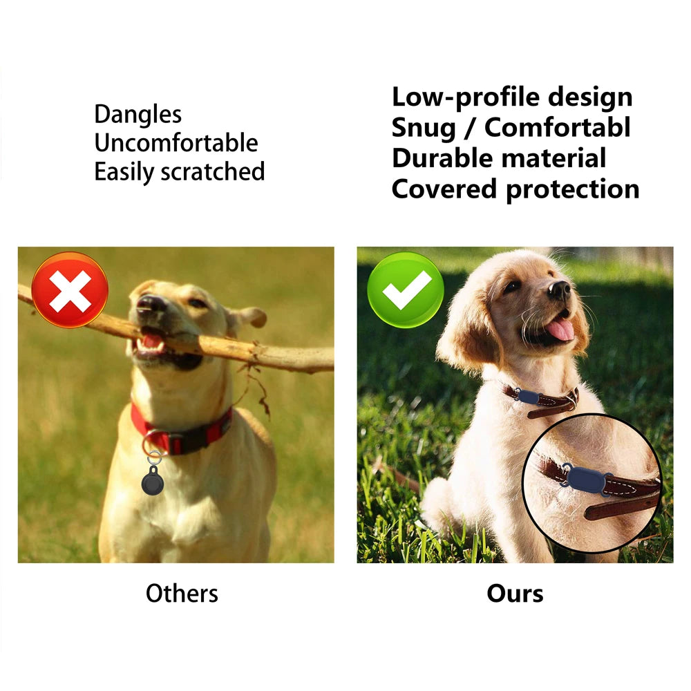 For Samsung Galaxy SmartTag2 Protective Case Dog Cat Collar Holder Cover Sleeve For Galaxy Smart Tag 2 Waterproof Silicone Case