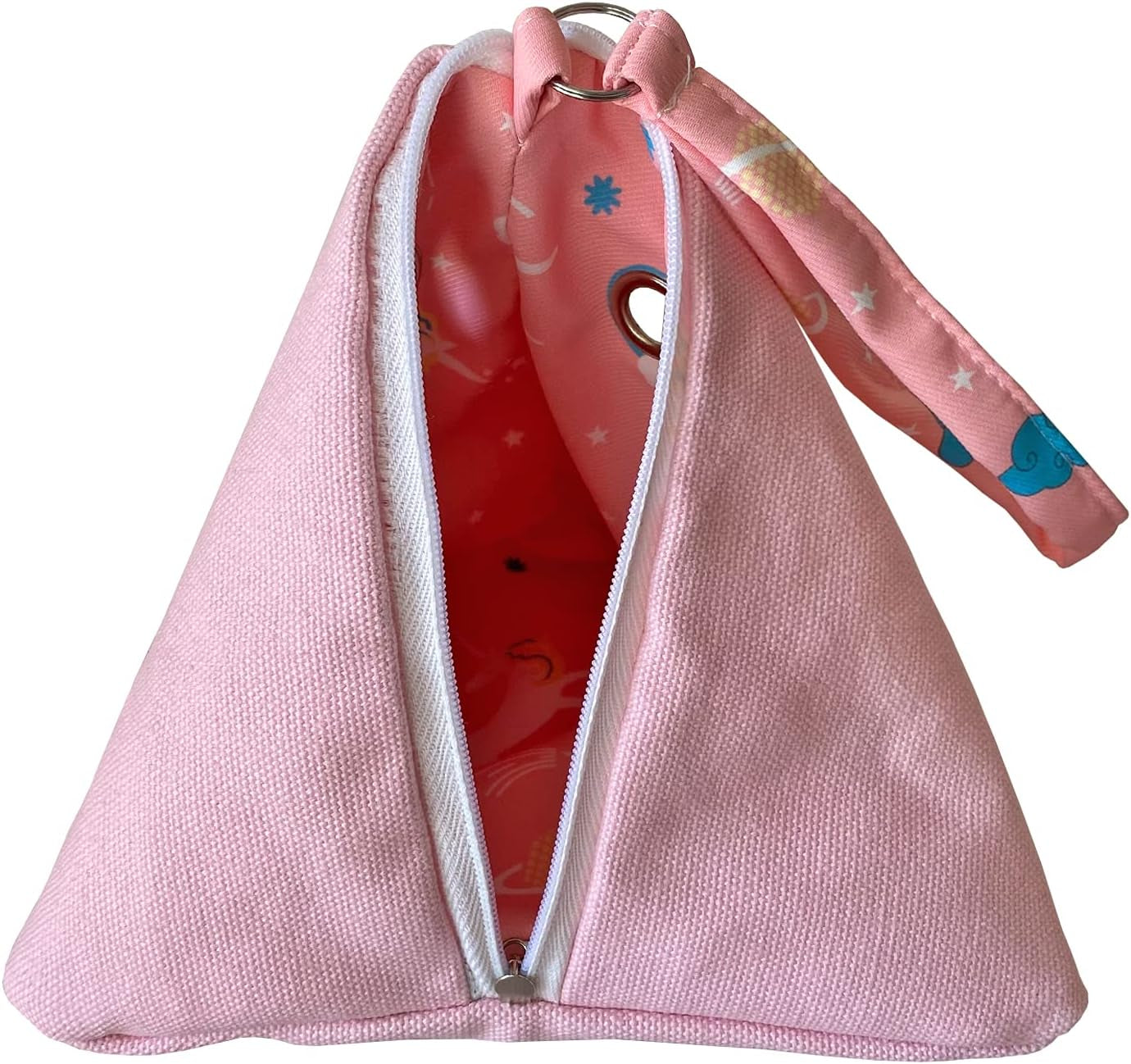 Handmade Sugar Glider Bonding Pouch Hamster Carrier Bag Small Animal Portable Travel Bag Breathable Vent for Squirrel Rat (Pink with Canvas Inner)