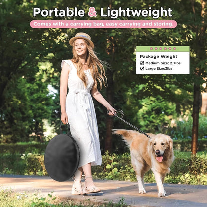 Pet Playpen for Dog Cat Rabbit, Portable Foldable Exercise Pen Tent, Breathable Shade Cover, Indoor Outdoor Travel Use