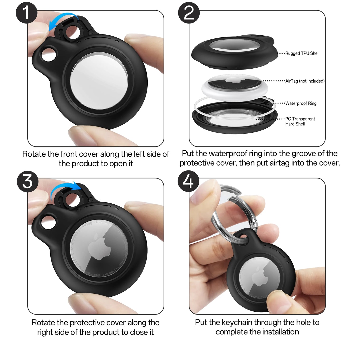 Apple Airtag Waterproof Holder Pet Collar