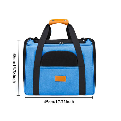 Foldable Mesh Cat Shoulder Travel Carrier