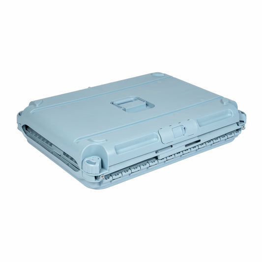 Sport Pet Designs, Dog Kennels, 30" Collapsible Plastic Pet Kennel/Crate, Blue, Medium