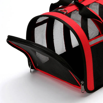Soft Sided Airline Pet Travel Carrier Bag