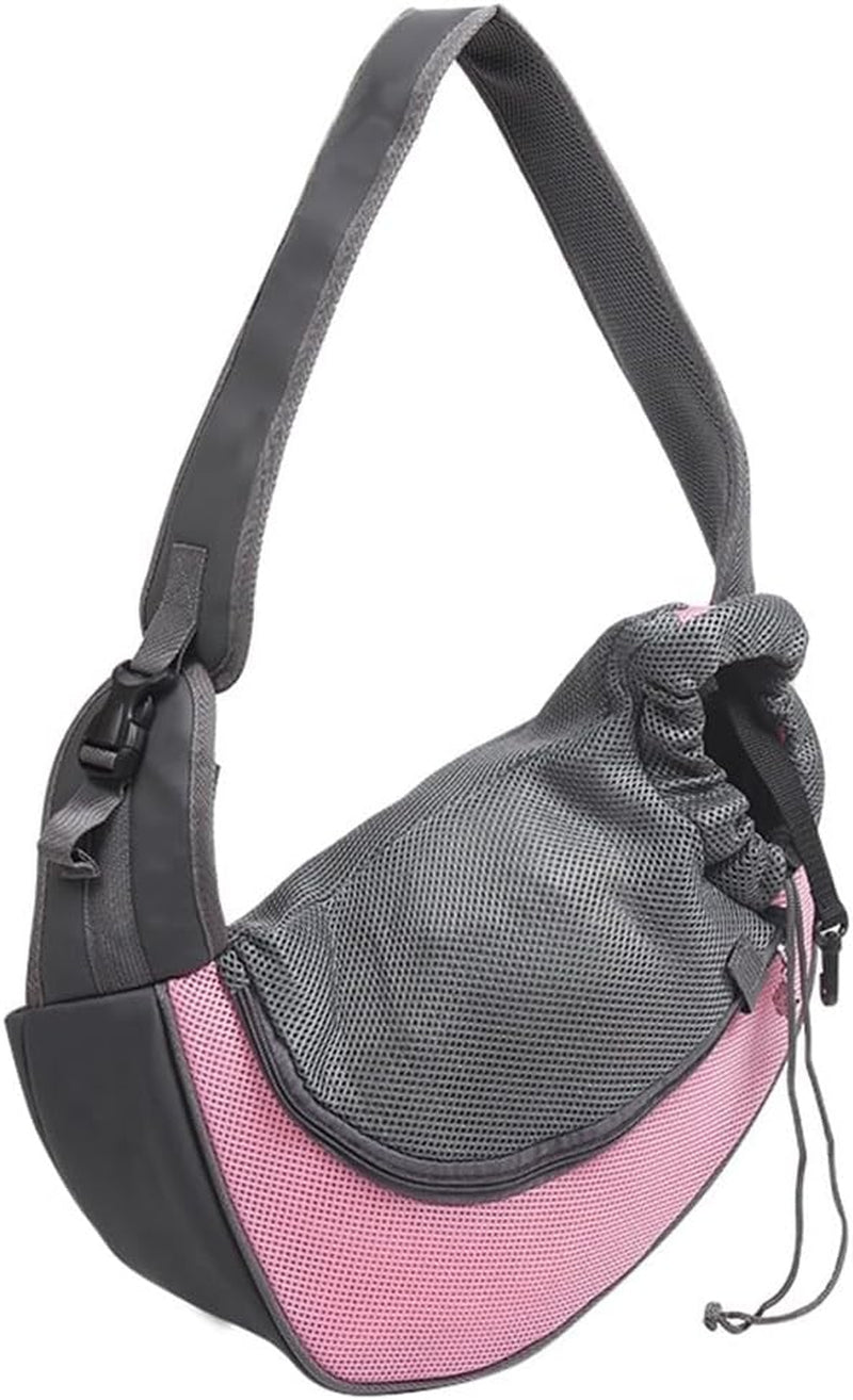 Pet Dog Sling Carrier Breathable Mesh Travel Sling Bag Carrier for Small Dogs Cats Rabbit Outdoor Travel