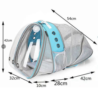 Astronaut Expandable Transparent Pet Backpack Carrier
