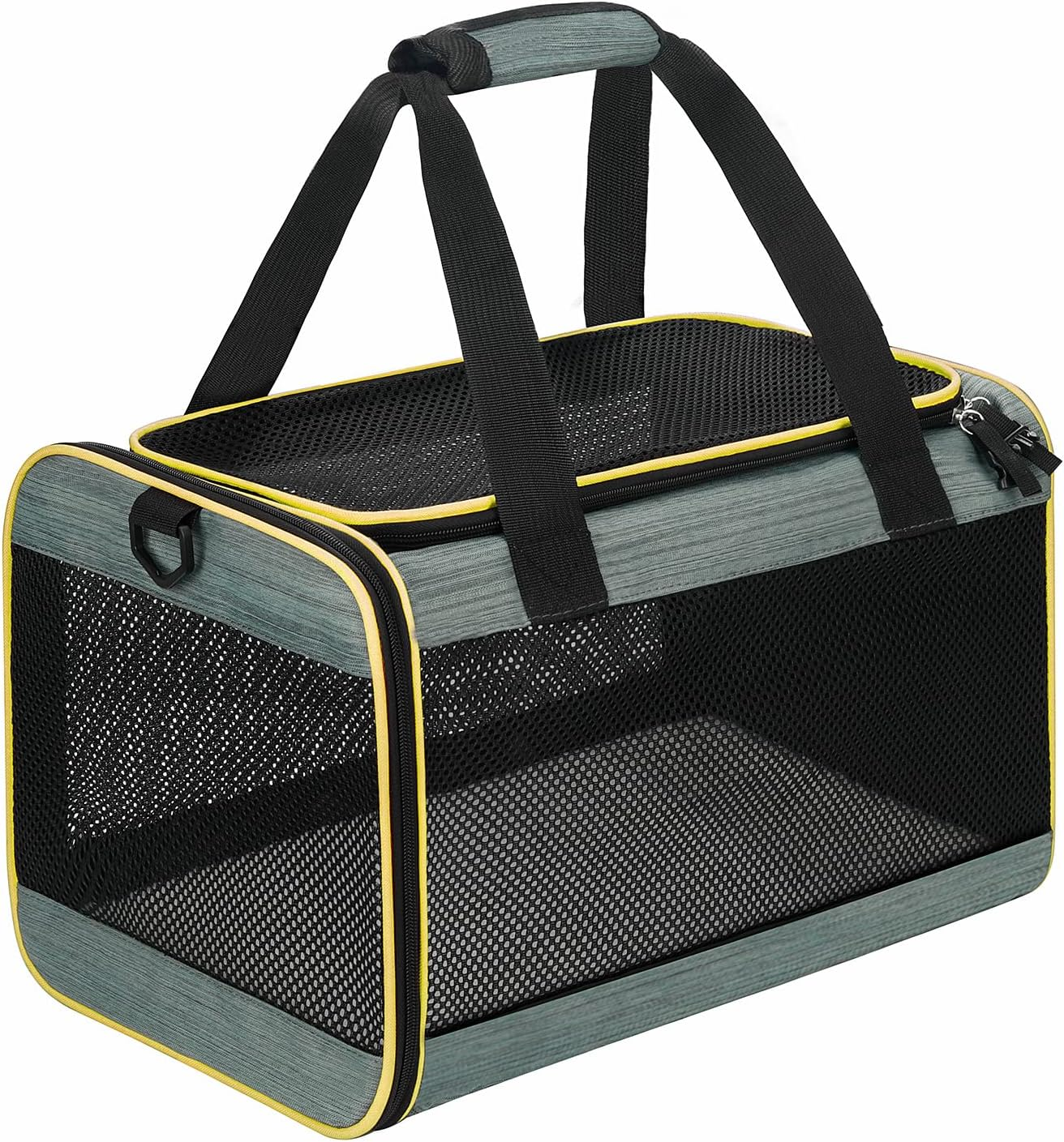 Cat Carrier Airline Approved Pet Carrier,Dog Carrier Soft-Sided Pet Travel Carrier Maximum Pet Weight 17 Pounds 17.5“X10 X10