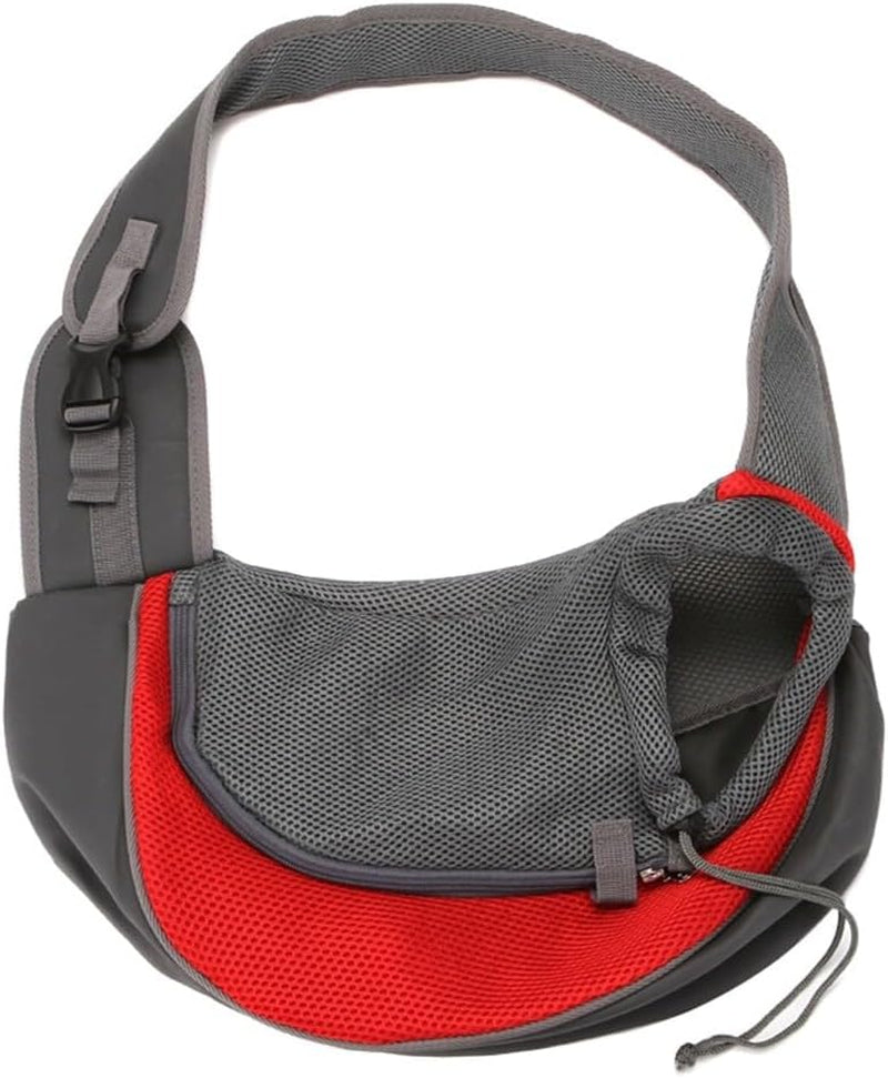 Pet Dog Sling Carrier Breathable Mesh Travel Sling Bag Carrier for Small Dogs Cats Rabbit Outdoor Travel