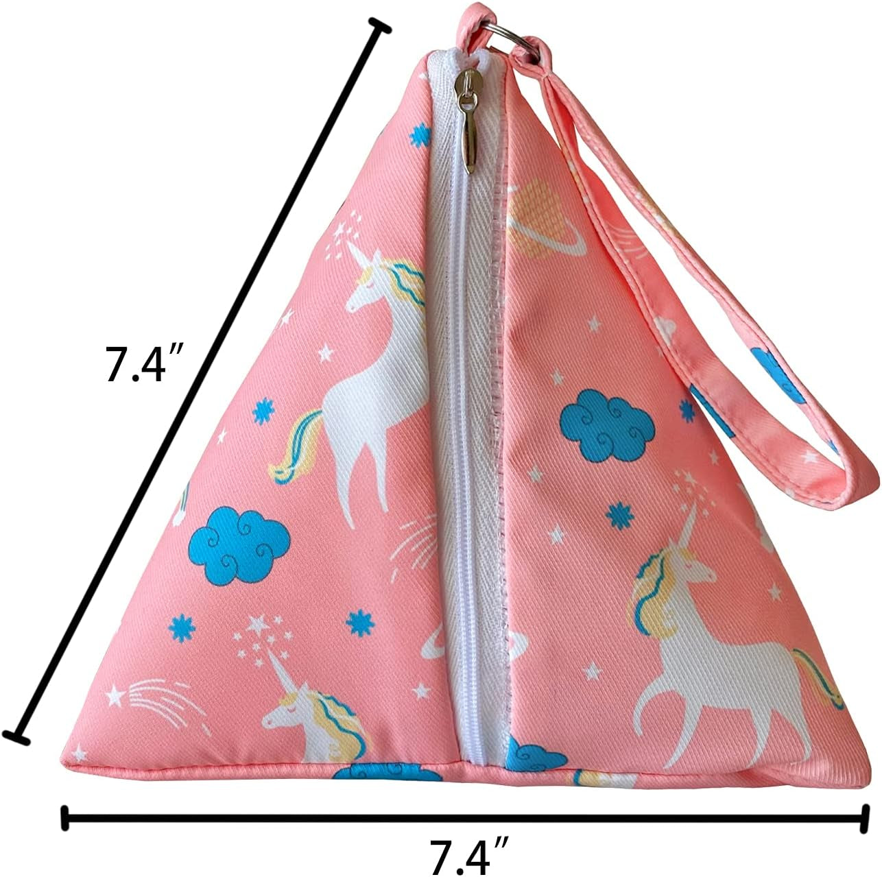 Handmade Sugar Glider Bonding Pouch Hamster Carrier Bag Small Animal Portable Travel Bag Breathable Vent for Squirrel Rat (Pink with Canvas Inner)