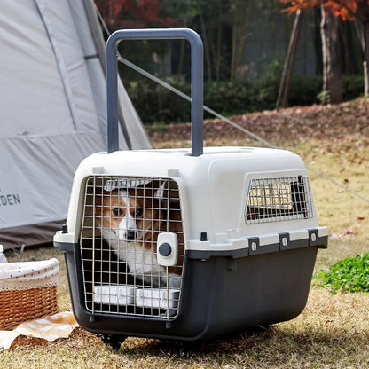 Airline Approved Plastic Pet Travel Cage